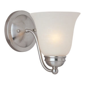 M85131ICSN Basix ES 1 Bulb Wall Sconce - Satin Nickel M85131ICSN Basix ES 1 Bulb Wall Sconce - Satin Nickel