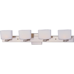 M9004SWSN Essence 4 or More Bulb Bathroom Lighting - Satin Nickel M9004SWSN Essence 4 or More Bulb Bathroom Lighting - Satin Nickel