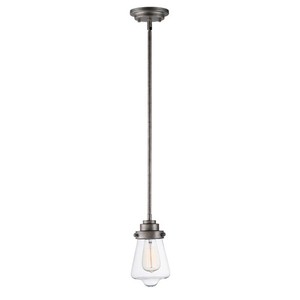 M91331CLWZ Cape Cod Mini-Pendant Pendant Light - Weathered Zinc M91331CLWZ Cape Cod Mini-Pendant Pendant Light - Weathered Zinc
