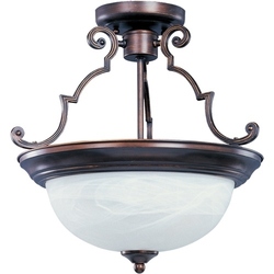 Semi Flush Mount 17" Width Semi Flush Mount 17" Width