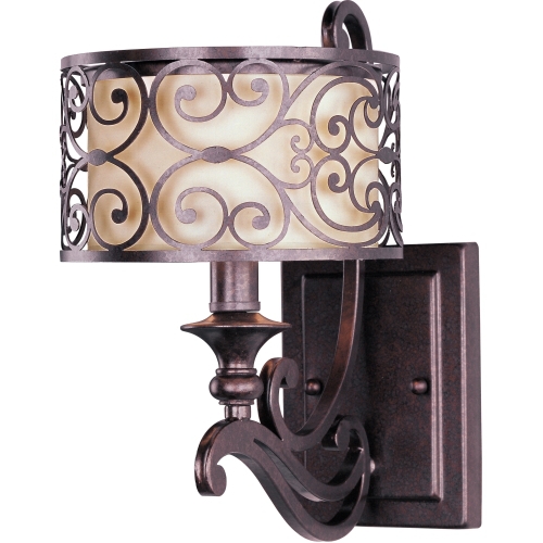 M21152WHUB Mondrian 1 Bulb Wall Sconce - Umber Bronze M21152WHUB Mondrian 1 Bulb Wall Sconce - Umber Bronze