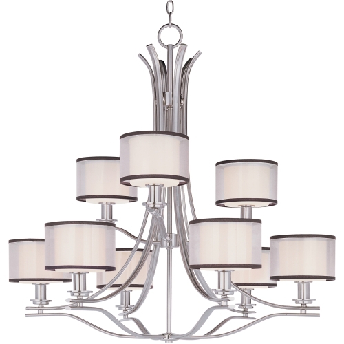 M23036SWSN Orion Large Foyer Chandelier Chandelier - Satin Nickel M23036SWSN Orion Large Foyer Chandelier Chandelier - Satin Nickel