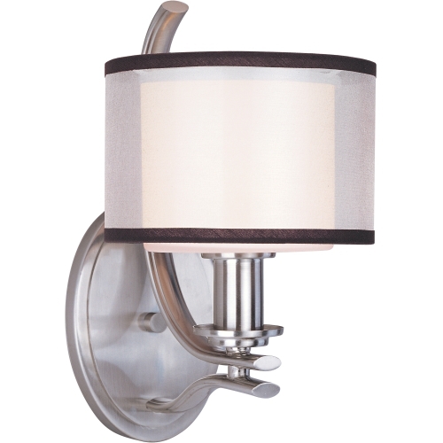M23038SWSN Orion 1 Bulb Wall Sconce - Satin Nickel M23038SWSN Orion 1 Bulb Wall Sconce - Satin Nickel