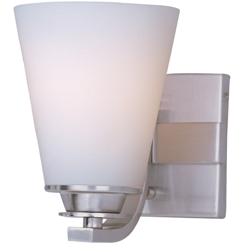 M9011SWSN Conical 1 Bulb Wall Sconce - Satin Nickel M9011SWSN Conical 1 Bulb Wall Sconce - Satin Nickel