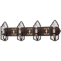 Bathroom Lighting (4 or more bulbs) 30" Width Bathroom Lighting (4 or more bulbs) 30" Width