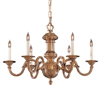 Mid Sized Chandelier 29-1/2" Width Mid Sized Chandelier 29-1/2" Width