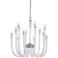 Mid Sized Chandelier 25-1/4" Width Mid Sized Chandelier 25-1/4" Width