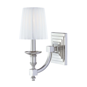 MN2641613 1 Bulb Wall Sconce - Polished Nickel MN2641613 1 Bulb Wall Sconce - Polished Nickel