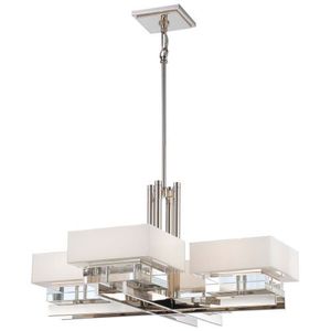 MN6268613 Eden Roe Mid Sized Chandelier Chandelier - Polished Nickel MN6268613 Eden Roe Mid Sized Chandelier Chandelier - Polished Nickel