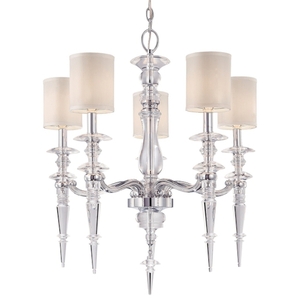 MN692877 Kingswell Mid Sized Chandelier Chandelier - Chrome MN692877 Kingswell Mid Sized Chandelier Chandelier - Chrome