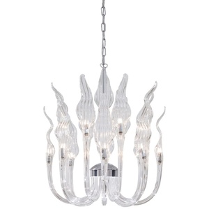 MN9219 Metropolitan Mid Sized Chandelier Chandelier - Chrome/Clear Glass MN9219 Metropolitan Mid Sized Chandelier Chandelier - Chrome/Clear Glass