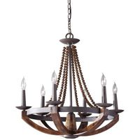 Mid Sized Chandelier 26-3/8" Width Mid Sized Chandelier 26-3/8" Width