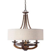 Mini Chandelier 22-1/8" Width Mini Chandelier 22-1/8" Width