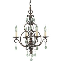 Mini Chandelier 17" Width Mini Chandelier 17" Width
