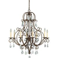 Mid Sized Chandelier 32" Width Mid Sized Chandelier 32" Width