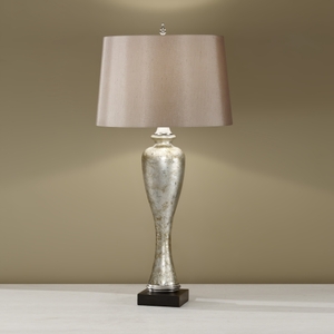 M10024PNFSG Mason Table Lamp - Polished Nickel / French Silvered M10024PNFSG Mason Table Lamp - Polished Nickel / French Silvered
