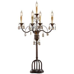 M10104PALDW Anora Table Lamp - Palladio / Dark Walnut M10104PALDW Anora Table Lamp - Palladio / Dark Walnut