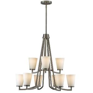 MF250263BS Tribeca Mid Sized Chandelier Chandelier - Brushed Steel MF250263BS Tribeca Mid Sized Chandelier Chandelier - Brushed Steel