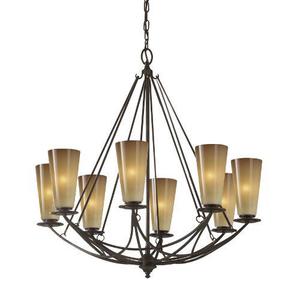 MF26068MBZ El Nido Mid Sized Chandelier Chandelier - Mocha Bronze MF26068MBZ El Nido Mid Sized Chandelier Chandelier - Mocha Bronze