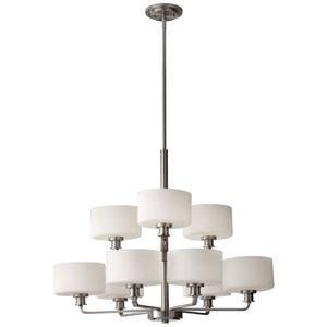 MF277463BS Kincaid Mid Sized Chandelier Chandelier - Brushed Steel MF277463BS Kincaid Mid Sized Chandelier Chandelier - Brushed Steel