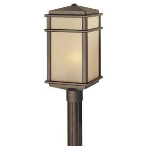 GLOL3408CB Mission Lodge Post Light Post Lights - Corinthian Bronze GLOL3408CB Mission Lodge Post Light Post Lights - Corinthian Bronze