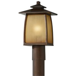 MOL8507SBR Wright House Post Light Post Lights - Sorrel Brown MOL8507SBR Wright House Post Light Post Lights - Sorrel Brown