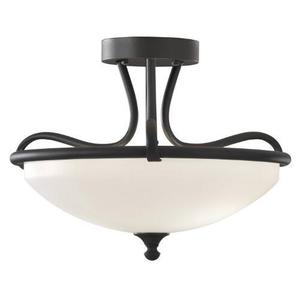 MSF295BK Merritt Semi Flush Mount Ceiling Light - Black MSF295BK Merritt Semi Flush Mount Ceiling Light - Black