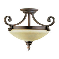 Semi Flush Mount 17" Width Semi Flush Mount 17" Width