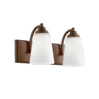 Bathroom Lighting (2 Bulbs) 14-1/2" Width Bathroom Lighting (2 Bulbs) 14-1/2" Width