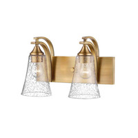 Bathroom Lighting (2 Bulbs) 14-1/2" Width Bathroom Lighting (2 Bulbs) 14-1/2" Width