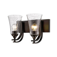 Bathroom Lighting (2 Bulbs) 14-1/2" Width Bathroom Lighting (2 Bulbs) 14-1/2" Width