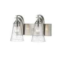 Bathroom Lighting (2 Bulbs) 14-1/2" Width Bathroom Lighting (2 Bulbs) 14-1/2" Width