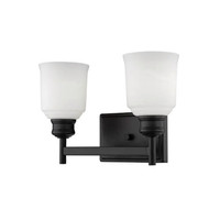 Bathroom Lighting (2 Bulbs) 9-1/4" Width Bathroom Lighting (2 Bulbs) 9-1/4" Width