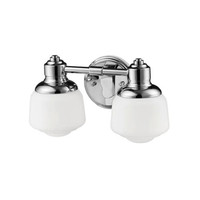 Bathroom Lighting (2 Bulbs) 14" Width Bathroom Lighting (2 Bulbs) 14" Width