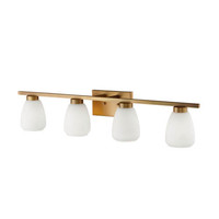 Bathroom Lighting (4 or more bulbs) 34" Width Bathroom Lighting (4 or more bulbs) 34" Width