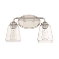 Bathroom Lighting (2 Bulbs) 15-1/4" Width