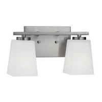 Bathroom Lighting (2 Bulbs) 12-1/2" Width Bathroom Lighting (2 Bulbs) 12-1/2" Width