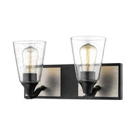 Bathroom Lighting (2 Bulbs) 16-1/4" Width Bathroom Lighting (2 Bulbs) 16-1/4" Width