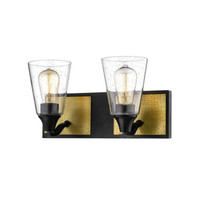 Bathroom Lighting (2 Bulbs) 16-1/4" Width Bathroom Lighting (2 Bulbs) 16-1/4" Width