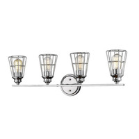 Bathroom Lighting (4 or more bulbs) 32" Width