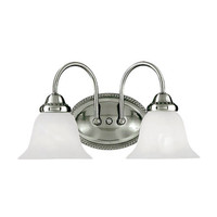 Bathroom Lighting (2 Bulbs) 14-1/4" Width Bathroom Lighting (2 Bulbs) 14-1/4" Width