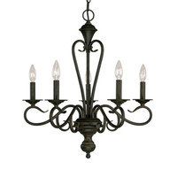 Mid Sized Chandelier 22-1/2" Width Mid Sized Chandelier 22-1/2" Width
