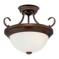 Semi Flush Mount 13" Width Semi Flush Mount 13" Width