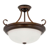 Semi Flush Mount 17" Width Semi Flush Mount 17" Width