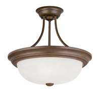 Semi Flush Mount 15" Width Semi Flush Mount 15" Width