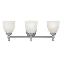 Bathroom Lighting (3 bulbs) 21-1/2" Width Bathroom Lighting (3 bulbs) 21-1/2" Width