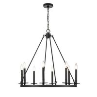 Mid Sized Chandelier 28" Width