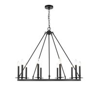 Mid Sized Chandelier 36" Width