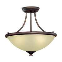 Semi Flush Mount 16-3/4" Width Semi Flush Mount 16-3/4" Width