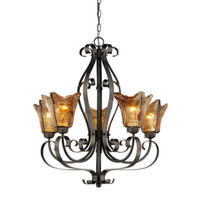 Mid Sized Chandelier 26" Width Mid Sized Chandelier 26" Width